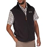 Regatta Tobias II Chaleco con Cremallera y 2 Bolsillos Bodywarmers, Hombre, Iron(Black), XXXL