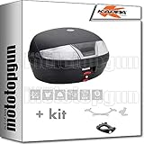KAPPA MALETA K46NT 46 LT + PORTAEQUIPAJE MONOLOCK COMPATIBLE CON HONDA VFR 800 VTEC 2006 06 2007 07