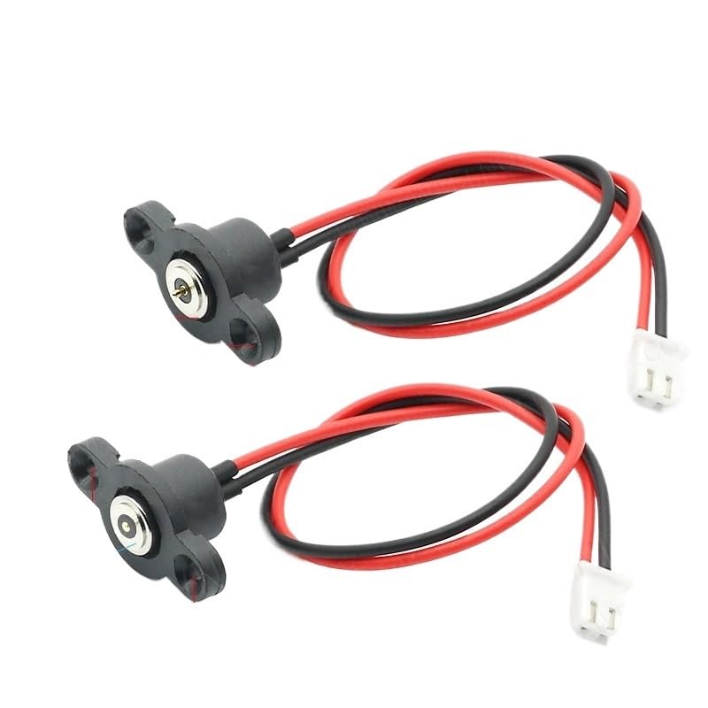 Connecteur magnétique Pogopin 2A : liaison DC mâle femelle rapide à filetage circulaire
