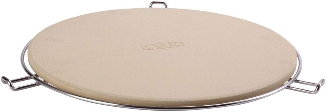 Cadac Carri Chef Pizza Stone Pro With Flame Deflector (36cm) Baking Stone