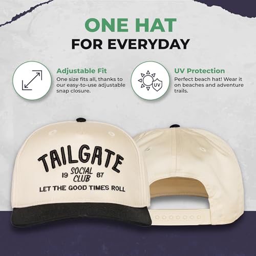 Image of Friday Feelin' Trucker Hat Women Men Baseball Caps American Hats USA Trucker Gift Fitted Cap All Season Festivals - One Size