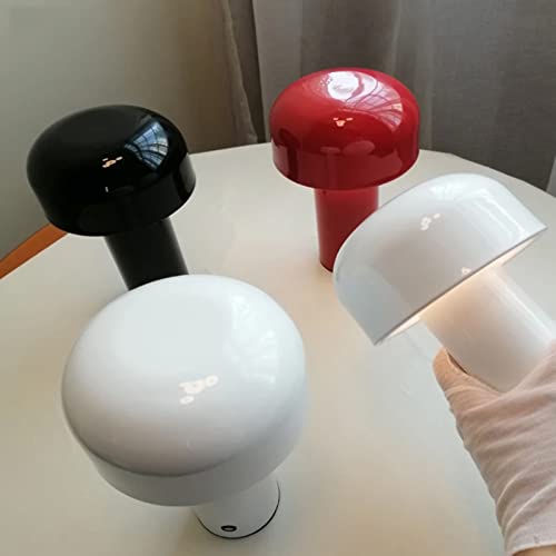 Liuwei Desk Lamp For Portable Touch Dimming,Usb Rechargeable Led Night Light Modern Mushroom Table Lamp For Living Room Bar Bedroom Bedside Study Home Office,Black #TOP3
