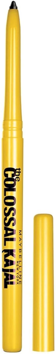 Maybelline New York Kajal, Long-lasting Intense Colour, Kohl Eyeliner, Colossal, Black