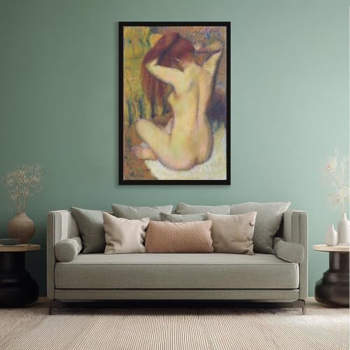 Impression sur toile Edgar Degas avec cadre en bois véritable de 50,8 x 76,2 cm - 5