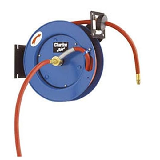 CLARKE AIR LINE HOSE 8 METRE WITH FITTED 3/8"BSP
