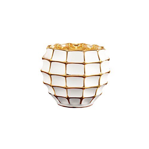 Fifth Avenue Crystal Hive White & Gold Votive