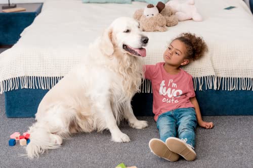 2Nd Birthday Outfits For Toddler Girls Im Two Cute Shirt Girl 2 Year Olds Second (Mauve, 3 Years) #TOP4