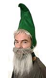 gorro enanito disfraz Contenido: gorro Sombrero de enano Laurin para disfraz de enano, color verde