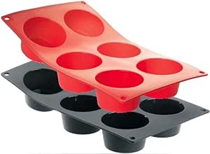 De Buyer Stampo Circolare con Bordo Dritto con scanalature e Fondo Removibile, cm 32, 4706.32