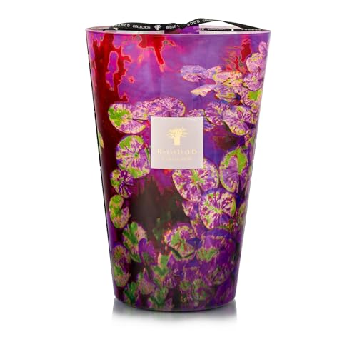 Baobab Collection Arty Flowers Water Lily Scented Candle Floral Jasmine Violet Benzoin (MAX 35)