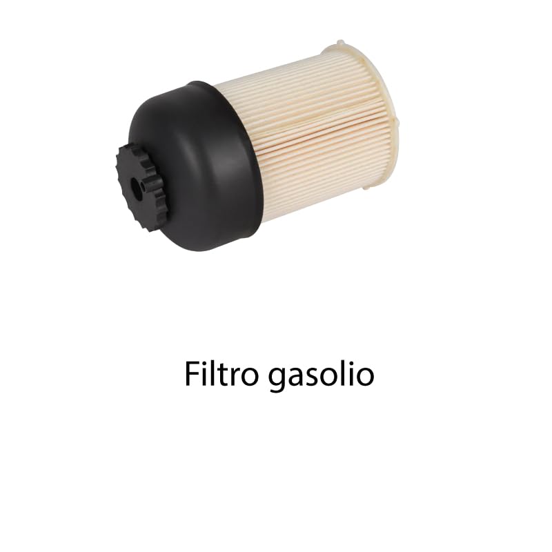 Kit tagliando 4 filtri + 8L olio 5W-30 IPC LS compatibile con Renault master iii 2.3 DCI 125 FWD Gasolio 2010-2011