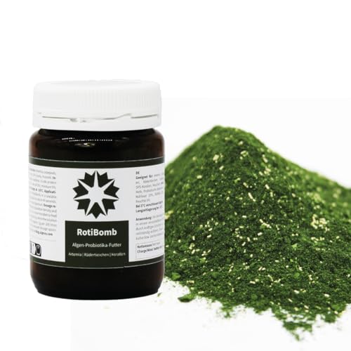 RotiBomb - Futter für Artemia Wasserflöhe Feenkrebse Rädertierchen (50 g)