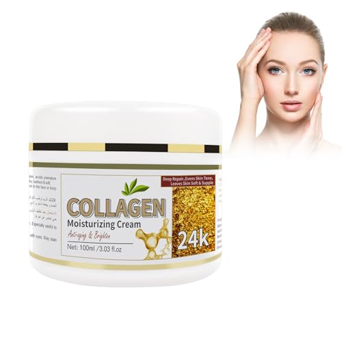 Eazerom 28 Crema di Collagene per il Viso,100g Crema Giorno