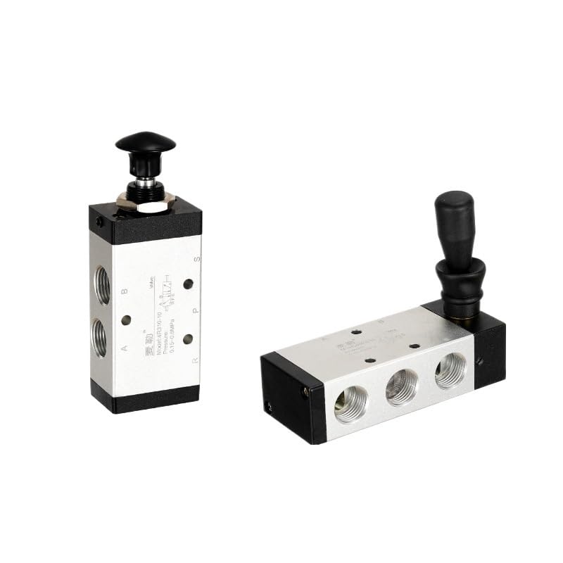 Vanne à rotation manuelle HV200-02 haute précision pour circuits d'air