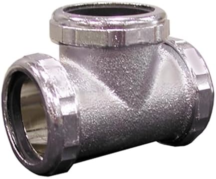 ALADDINLUX Upgrade Parts for Jones Stephens C74105 1-1/2 CB SJ TEE CP - Chrome