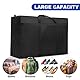 2 Stück 100L Super Groß Aufbewahrungstasche, 600D Oxford Heavy-Duty Umzugstaschen mit Reißverschlüssen Handgriff, Wasserdichte Aufbewahrungstasche Tasche für Bettdecken Bettzeug and Kissen (100L)