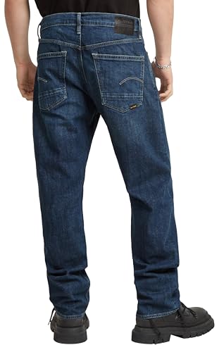 G-STAR Raw - Mens Dakota Regular Straight Jeans, Color Worn in Sentry Blue, Size: 36W x 36L2