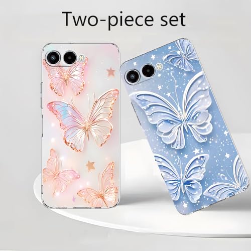 Coque T-Mobile Revvl 8 5G抗震防摔闪粉手机壳保护套女生