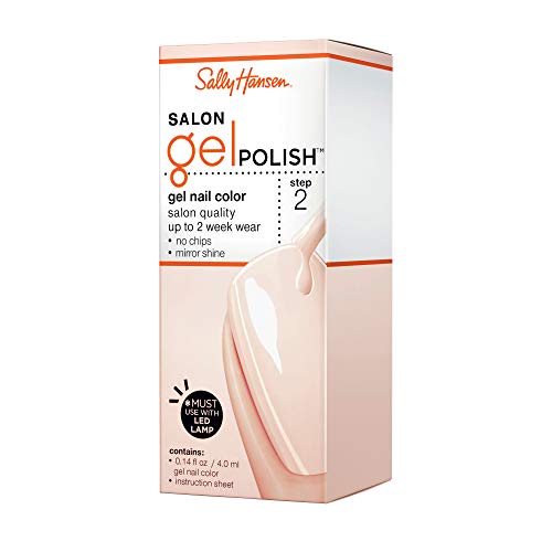 Sally Hansen Salon Pro Gel Nail Polish Lacquer, Sheer Ecstasy, 0.24 Fl. Oz.