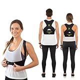 Comfortisse Posture PRO – Haltungskorrektur für Damen & Herren | Geradehalter Rücken & Schulter mit Hanffasern | Verstellbare Träger für Optimalen Komfort | Lindert Nacken- & Rückenschmerzen (L/XL)