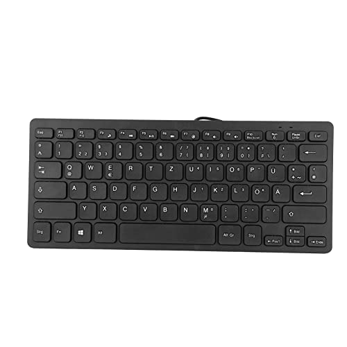 Goshyda Teclado De Computadora Con Cable, 78 Teclas Teclado Con Cable Usb Teclado Ruso Francés Alemán Teclado Ultra Delgado Silencioso, Universal Para Pc Portátiles, Computadora De Escritorio Alemán Goshyda Teclado De Computadora Con Cable, 78 Teclas Teclado Con Cable Usb Teclado Ruso Francés Alemán Teclado Ultra Delgado Silencioso, Universal Para Pc Portátiles, Computadora De Escritorio Alemán