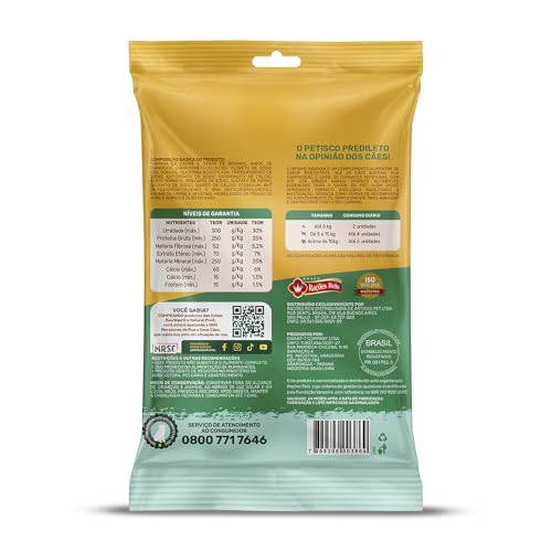 Bifinho Baw Waw para cães pequeno porte Carne e Vegetais 50g