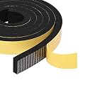 Foam Weather Stripping Tape 2 Rolls 3/4" W X 3/8" T, Neoprene Foam Rubber Seal for Door Frame Insulation, Sounproofing, 13 Ft Length (2 X 6.5 Ft Each)