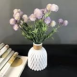 Trois options de couleur : les vases blancs, roses et gris s'adaptent à différents styles d'intérieur, chacun offre une élégance subtile et résistante