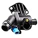 MYSMOT 902-814 Engine Coolant Thermostat Housing for Audi A4 2002-2006 A4 Quattro 2002-2006, 06B121111H 06B121111D 06B121111K 06B 121 111K