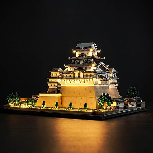 Led Licht Set für Lego 21060 Architecture Burg Himeji (Kein Lego) Dekorationsbeleuchtungsset für Lego Himeji Castle Kreative Spielzeug - Standard Version