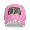 NImongt Magic owel Print Unisex Leisure Baseball Cap Breathable Sweat-Wicking Outdoor Sports Travel Hat Pink #1