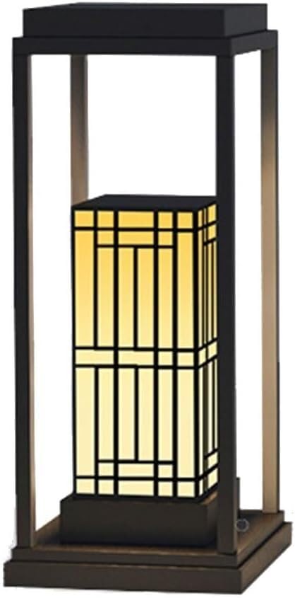 Luces impermeables para jardín al aire libre, para pedestales de madera, luces de 30 cm (sin tanta energía)