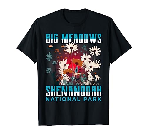 Big Meadows Shenandoah National Park Camicia Virginia Maglietta