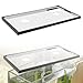 Bothyi Tank Lid Cover Tank Lid with Frame Anti Jumping Simple Installation Sturdy Acrylic Aquarium Top Cover with Feeding Holes, for 43, 43cmx25.5cmx1.2cm