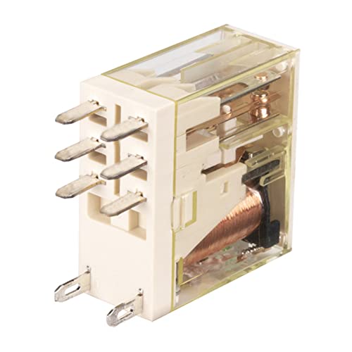 Relais de feuille RFT2C compact 8A 24V DC interchangeable avec embase