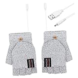 YARNOW 1Paar USB Erhitzte Wärmehandschuhe Für Kalte Wintertage Wiederaufladbare Handwärmer Handwärmer Mit Doppelseitiger Heizung Für Outdoor Und Freizeitaktivitäten