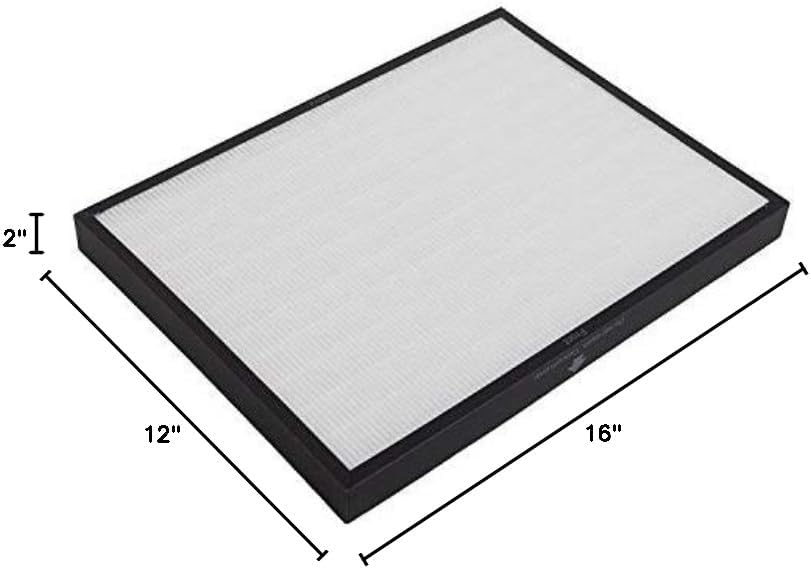 True HEPA Filter Replacement Compatible with Rabbit Air BioGS SPA-421A & SPA-582A Air Purifiers by LifeSupplyUSA