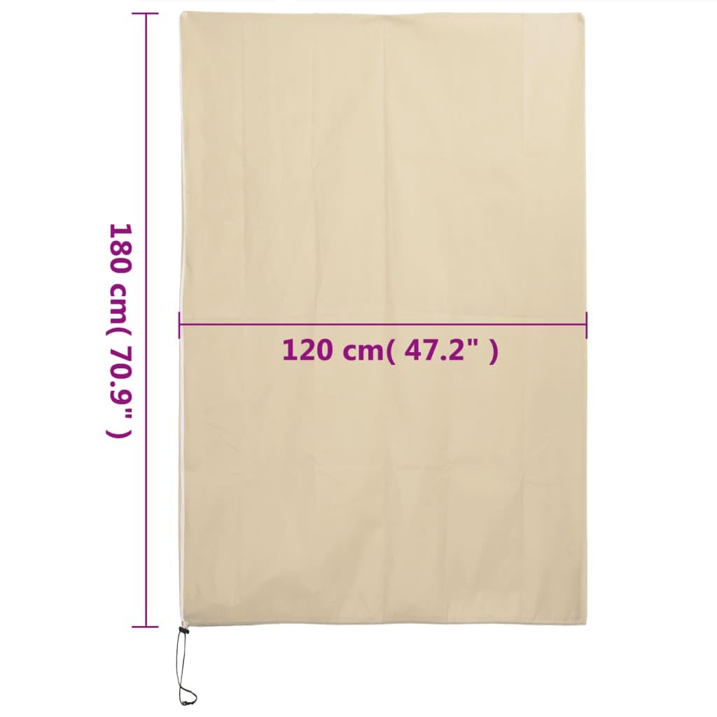 Tessuto non tessuto invernale con chiusura lampo, 10 pezzi, 70 g/m², 1,2 x 1,8 m, coulisse, per accessori per la cura del giardino, la cura del prato, l'irrigazione, l'aiuola e la terrazza in