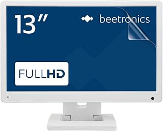 Celicious Vivid Invisible Glossy HD Screen Protector Film Compatible with Beetronics 13-inch Monitor 13HD5W [Pack of 2]