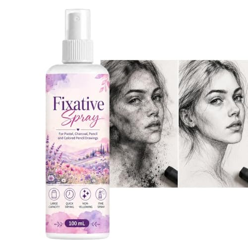 Fijador en spray para dibujos: adiós al grafito corrido con la fórmula trabajable 2