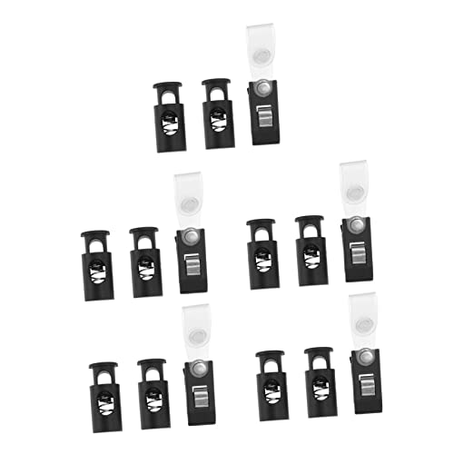 KITANDOVE 5juegos Tapones para Jardín con Clips Antiviento y Fijadores De Bandera Accesorios para Decoración De Jardín