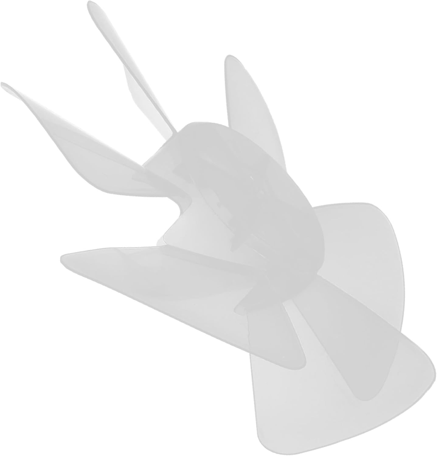 Garneck 4pcs Plastic Fan Blades Replacement for Standing Pedestal Fans Easy to Install Low Noise Blades for Home Use