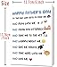OJsensai Funny Fathers Day Card Gifts for Cat Dad, Cat Dad Gift Idea from Cat, Cute Pet Father's Day Decoration for Him Husband Boyfriend Pet Lover