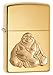 Produktbild Zippo Buddha Sturmfeuerzeug, Unisex, Messing, hochglanzpoliert, Einheitsgröße