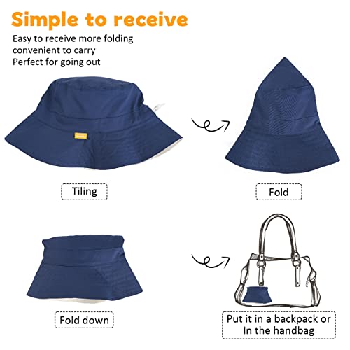 Sun Hat For Baby Boy Girl, Kids Summer Wide Brim Bucket Hat Toddler Sun Protection Beach Foldable Hat Cotton Linen Baby Hats (6-12 Months,Light Gray -1Pcs) #TOP5