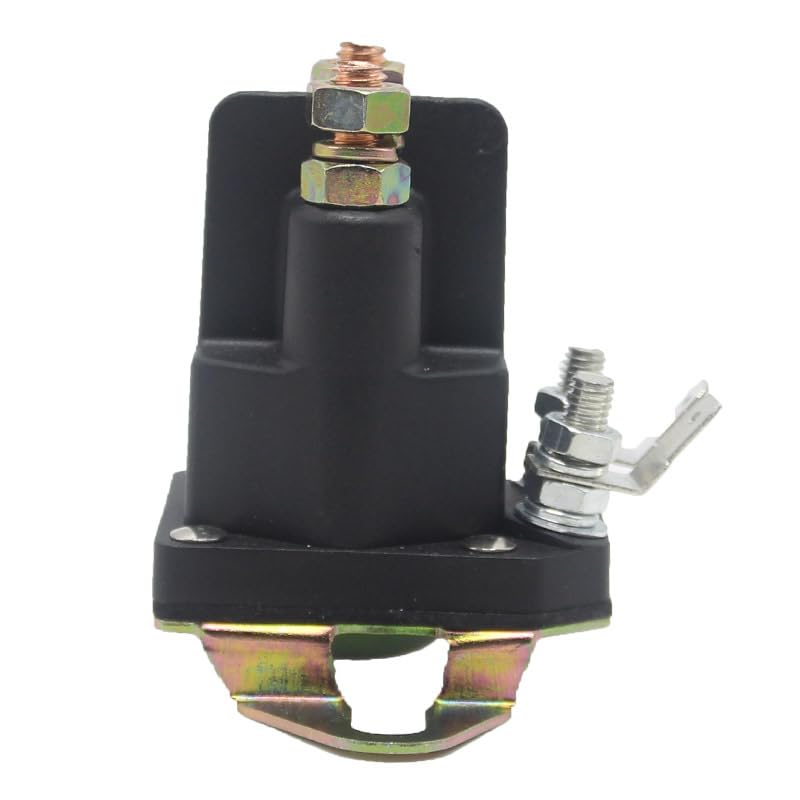 435-103 Lawn Mower Electromagnetic Relay Lawn Car Start Switch 12V DC 117-1197, BLACK