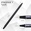 Broken Spark Plug Remover Tool, Car Engine Broken Spark Plug Removal Tool with Left-Hand Thread & 10mm Hex Structure, CRV Steel Sparkplug Extractor Tools, Repair Car Accessories (Black)