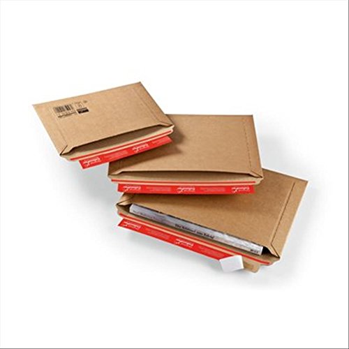 Colompac Cp015.06 Busta Cartone Avana, 37.4 X 26.3 Cm, 1 Pezzo