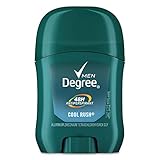 Degree Men Invisible Stick Trial Size Cool Rush .5 Oz (pack of 10)