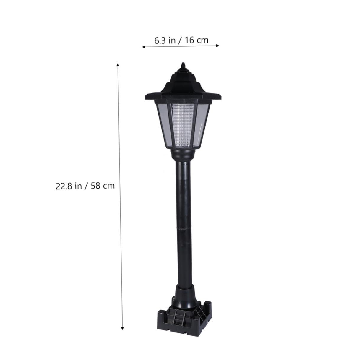 Tofficu Solar Energy Decorative Lamp Courtyard Light for Garden Light Easy Installation Design